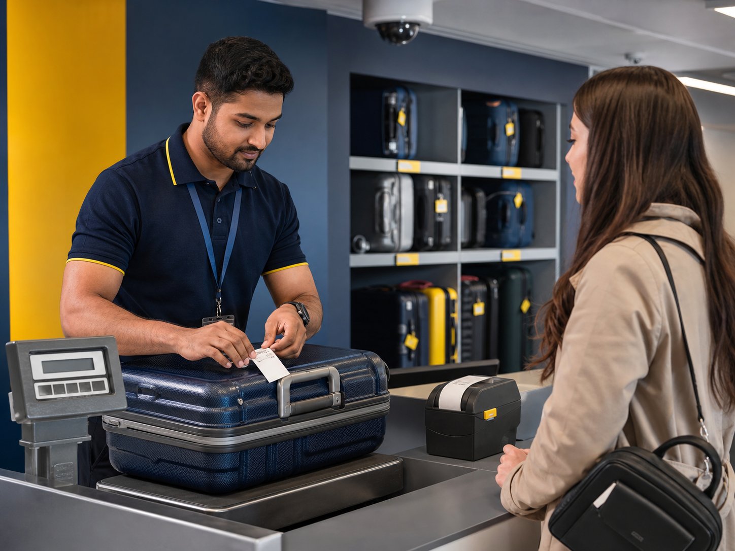 Baggage Solutions counter intake