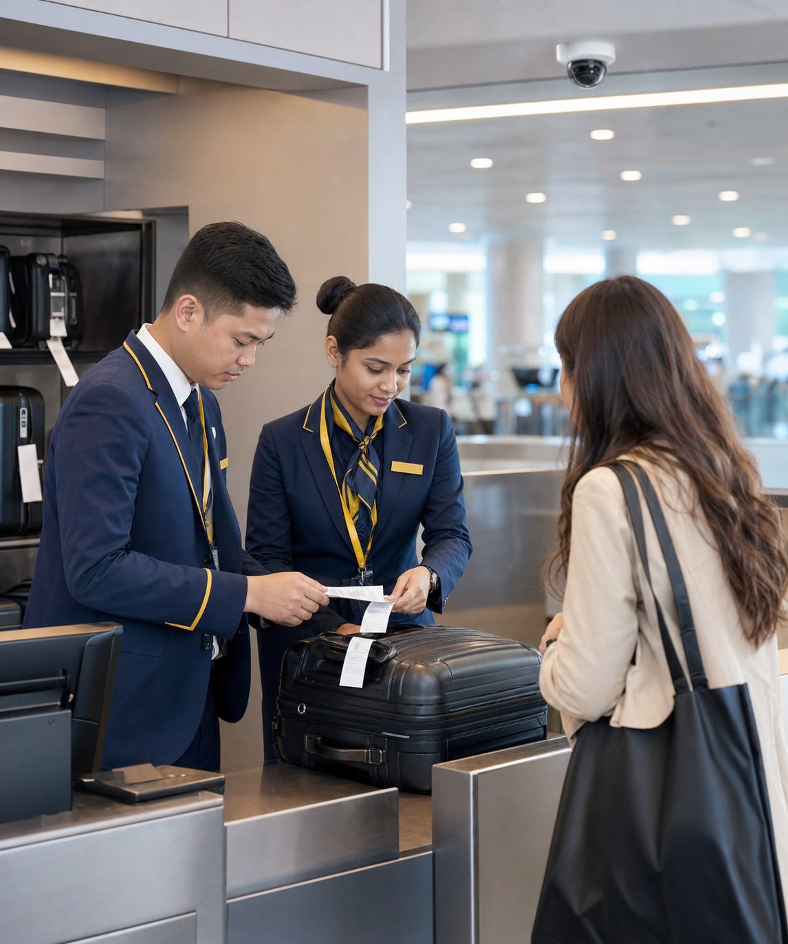 Baggage Solutions staff handover